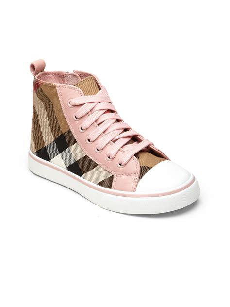 pink burberry top|burberry pink sneakers.